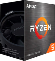 AMD - Ryzen 5 5500 6-Core - 12 Thread 3.6 GHz (4.2 GHz Max Boost) Socket AM4 PCI Express 3.0 Unlocked Desktop Processor - Black