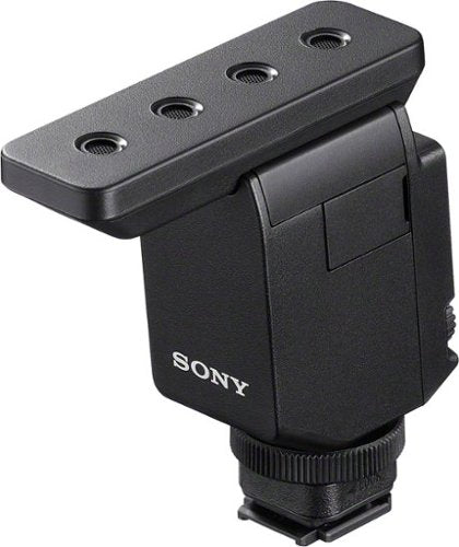 Sony - ECMB10 Multi-directional Shotgun Microphone - Black