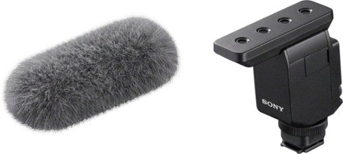 Sony - ECMB10 Multi-directional Shotgun Microphone - Black