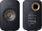 KEF - LSXII Wireless Bookshelf Speakers (Pair) - Black