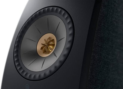 KEF - LSXII Wireless Bookshelf Speakers (Pair) - Black