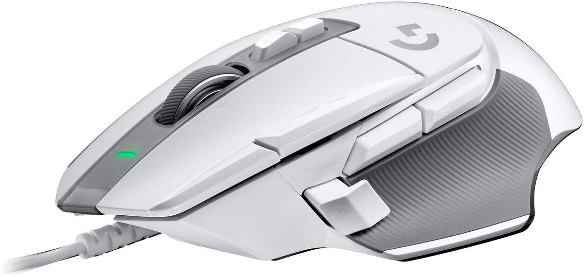 Logitech - G502 X Wired USB Optical Gaming Mouse with HERO 25K Sensor - Wired - White