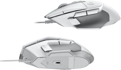 Logitech - G502 X Wired USB Optical Gaming Mouse with HERO 25K Sensor - Wired - White