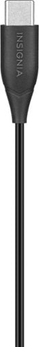 Insignia™ - USB-C Wired Earbud Headphone - Black