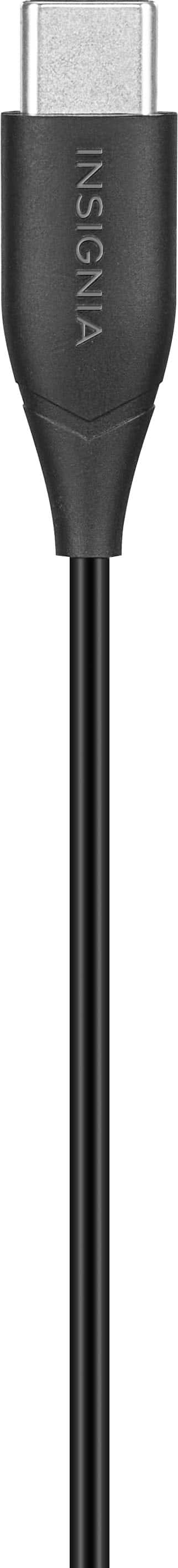 Insignia™ - USB-C Wired Earbud Headphone - Black