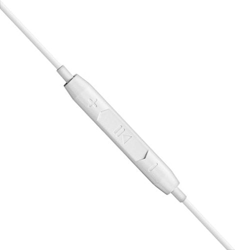 Insignia™ - Lightning Wired Earbud Headphones - White