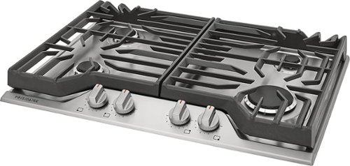 Frigidaire - 30" Gas Cooktop - Stainless Steel