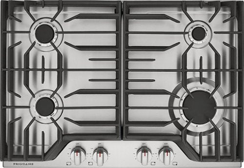 Frigidaire - 30" Gas Cooktop - Stainless Steel