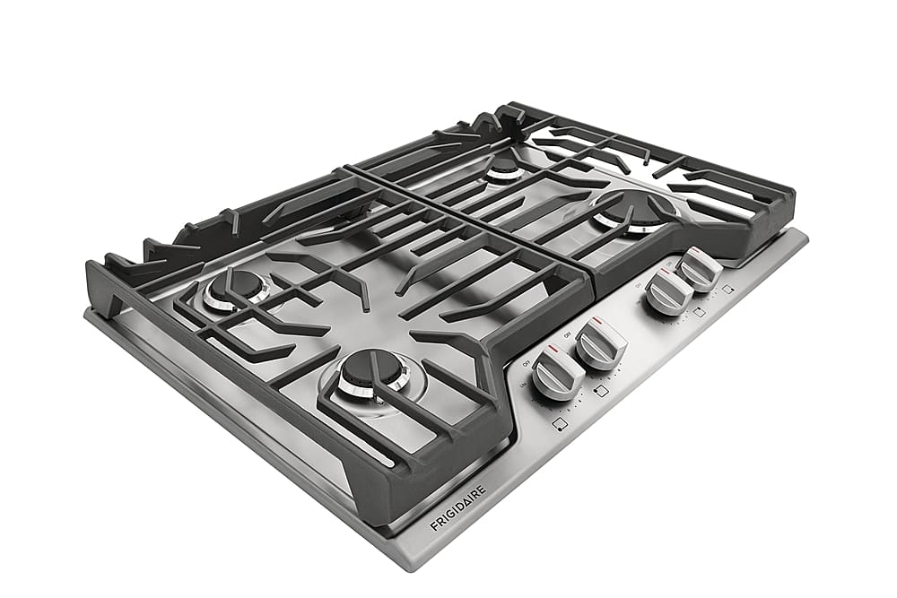 Frigidaire - 30" Gas Cooktop - Stainless Steel