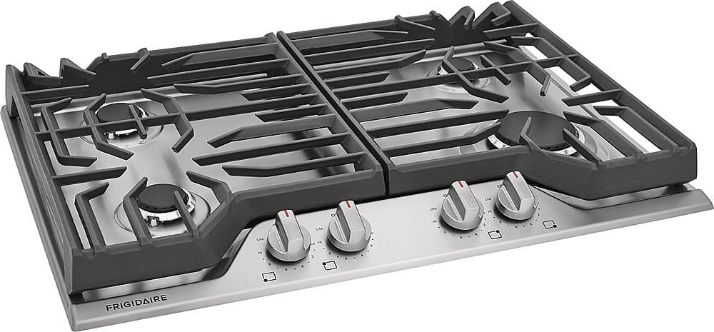 Frigidaire - 30" Gas Cooktop - Stainless Steel
