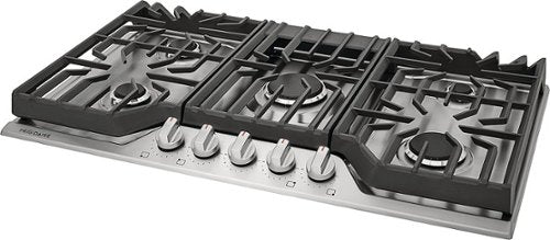 Frigidaire - 36" Gas Cooktop - Stainless Steel