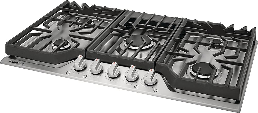 Frigidaire - 36" Gas Cooktop - Stainless Steel