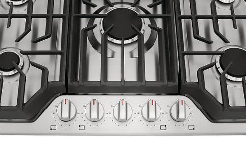 Frigidaire - 36" Gas Cooktop - Stainless Steel