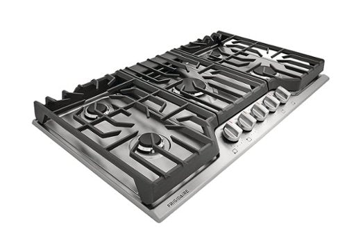 Frigidaire - 36" Gas Cooktop - Stainless Steel