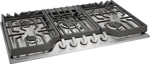 Frigidaire - 36" Gas Cooktop - Stainless Steel