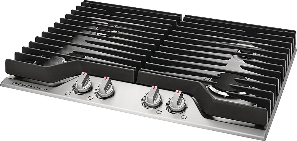 Frigidaire - Gallery 30" Gas Cooktop - Stainless Steel