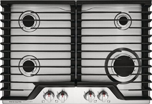 Frigidaire - Gallery 30" Gas Cooktop - Stainless Steel