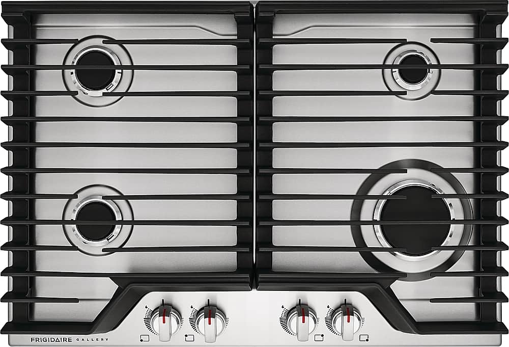 Frigidaire - Gallery 30" Gas Cooktop - Stainless Steel