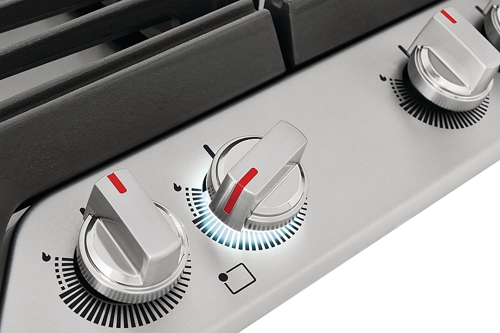 Frigidaire - Gallery 30" Gas Cooktop - Stainless Steel