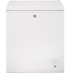 GE - 5.0 Cu. Ft. Garage-Ready Chest Freezer - White