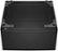 27-in Wide Laundry Pedestal with Storage Drawer for select LG Stackable Washers and Dryers - Black Steel
