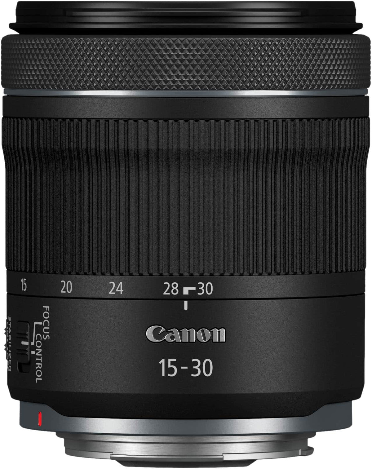 Canon - RF 15-30mm F4.5-6.3 IS STM Ultra-Wide Angle Zoom Lens for EOS R-Series Cameras - Black