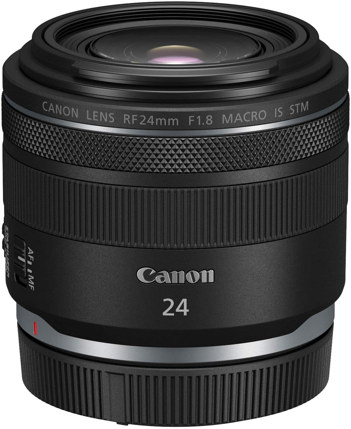 Canon - RF 24mm F1.8 MACRO IS STM Wide Angle Prime Lens for EOS R-Series Cameras - Black