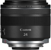 Canon - RF 24mm F1.8 MACRO IS STM Wide Angle Prime Lens for EOS R-Series Cameras - Black