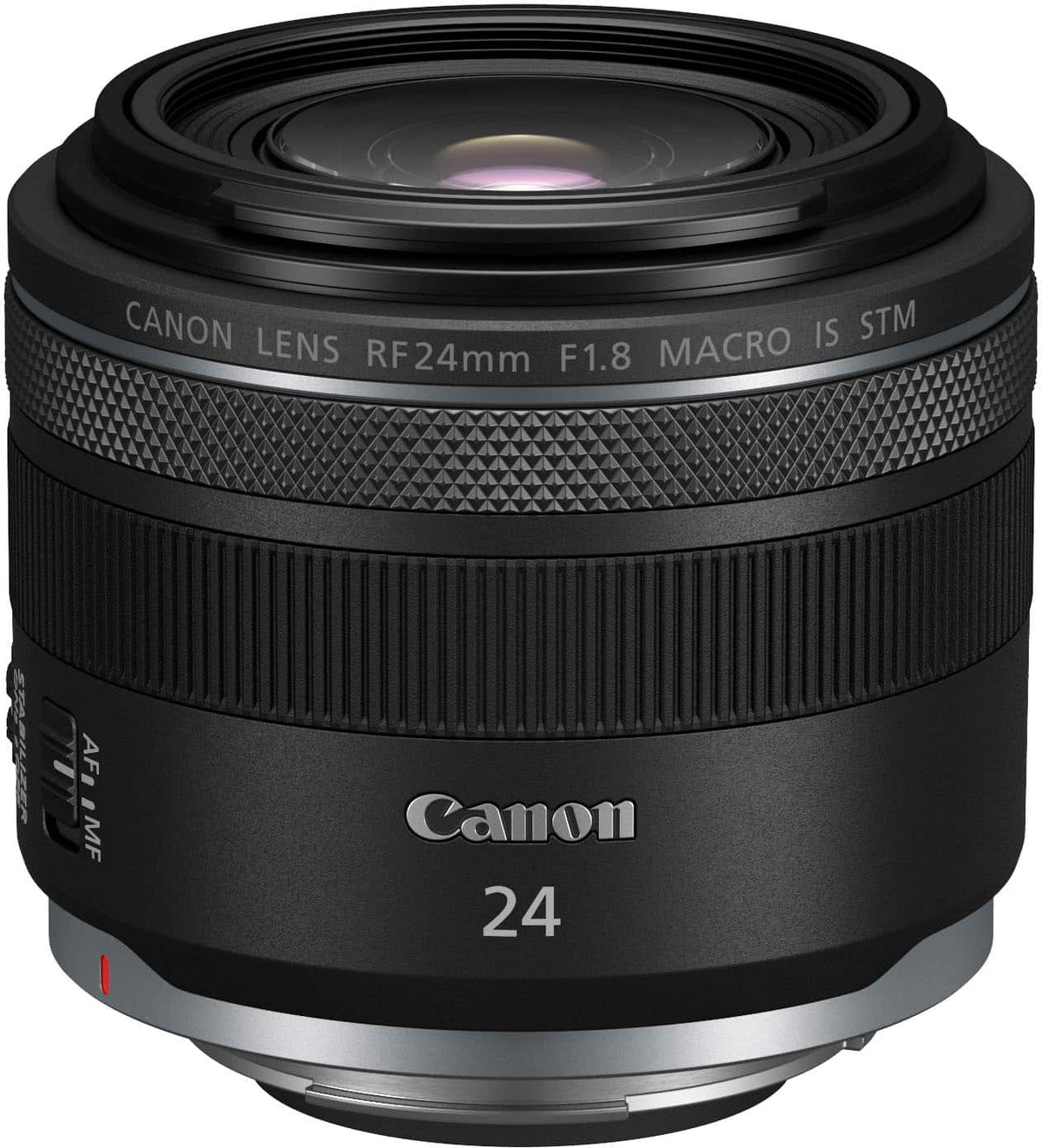 Canon - RF 24mm F1.8 MACRO IS STM Wide Angle Prime Lens for EOS R-Series Cameras - Black