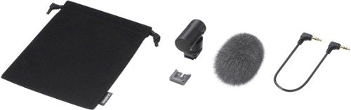 Sony - ECMG1 Subcardoid Shotgun Microphone - Black