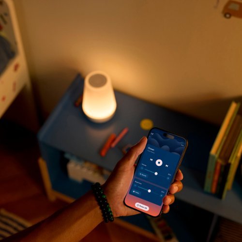 Hatch - Rest+ 2nd Gen All-in-one Sleep Assistant, Nightlight & Sound Machine with Back-up Battery - White