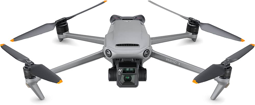 DJI - Geek Squad Certified Refurbished Mavic 3 Fly More Combo Quadcopter with Remote Controller