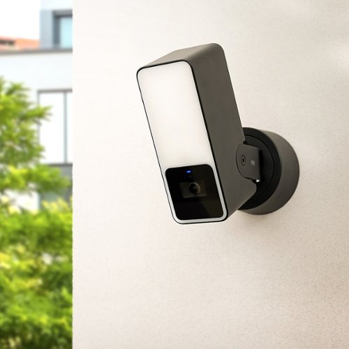 Eve - Outdoor Cam - Secure floodlight camera with Apple HomeKit Secure Video technology - White