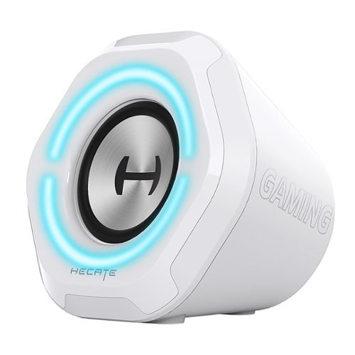 Edifier - G1000 2.0 Bluetooth Gaming Speakers with RGB Lighting (2-Piece) - White