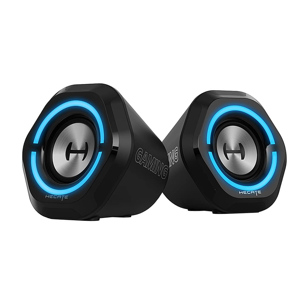 Edifier - G1000 2.0 Bluetooth Gaming Speakers with RGB Lighting (2-Piece) - Black