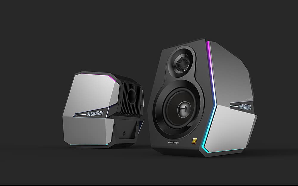 Edifier - G5000 2.0 Bluetooth Gaming Speakers (2-Piece) - Black
