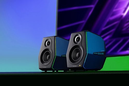 Edifier - G5000 2.0 Bluetooth Gaming Speakers (2-Piece) - Black