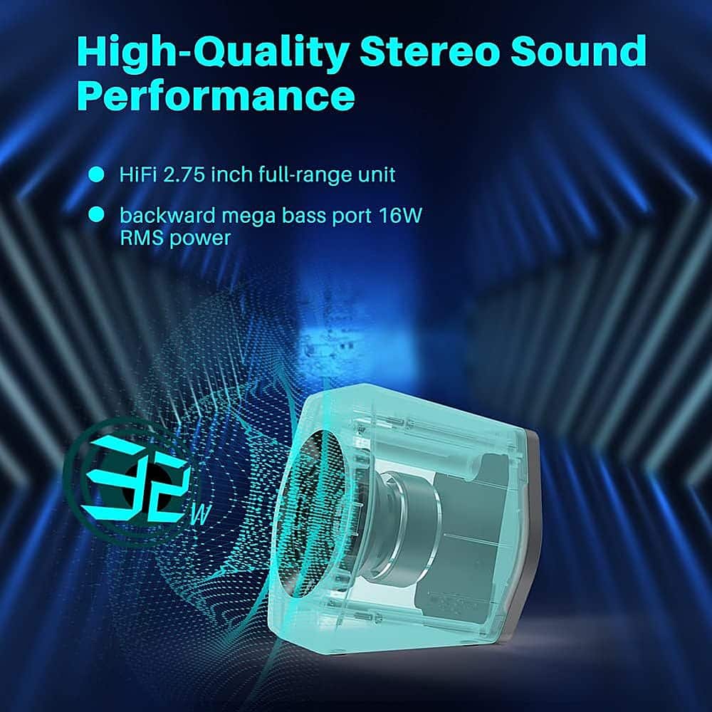 Edifier - G2000 2.0 Bluetooth Gaming Speakers with RGB Lighting (2-Piece) - White