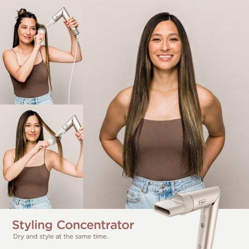 Shark - FlexStyle Air Styling & Drying System, Powerful Hair Blow Dryer and Multi-Styler - Stone Straight & Wavy