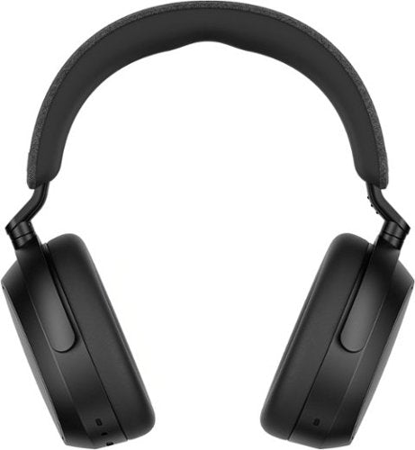 Sennheiser - MOMEMTUM 4 Wireless Adaptive Noise-Canceling Over-The-Ear Headphones - Black