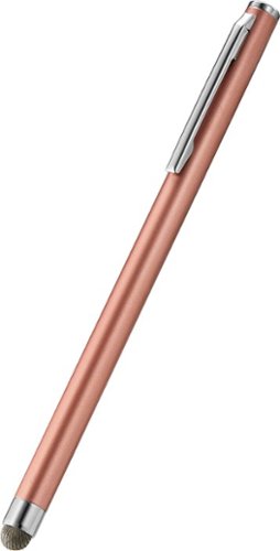 Insignia™ - Slim Stylus for Smartphones, Tablets and More - Rose Gold