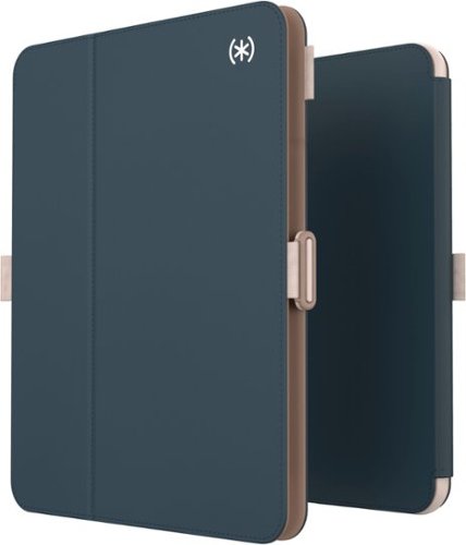 Speck - Balance Folio Case for Apple iPad 11"(A16 chip 2025) and iPad 10.9" (10th Generation) - Charcoal