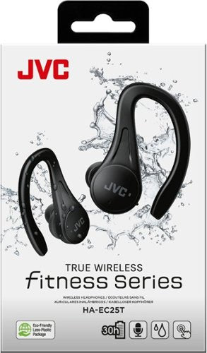 JVC - Fitness True Wireless HAEC25TB - Black