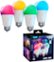 Govee - A19 1200 Lumens Wi-Fi Smart LED Bulb (4-Pack) - RGB