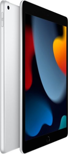 Apple - Geek Squad Certified Refurbished 10.2-Inch iPad with Wi-Fi - 64GB - Silver