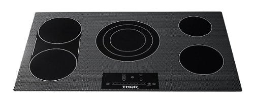 Thor Kitchen - 36 in. Wide 5 Element Electric Cooktop - Black Ceramic Glass