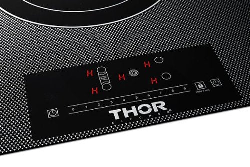 Thor Kitchen - 36 in. Wide 5 Element Electric Cooktop - Black Ceramic Glass