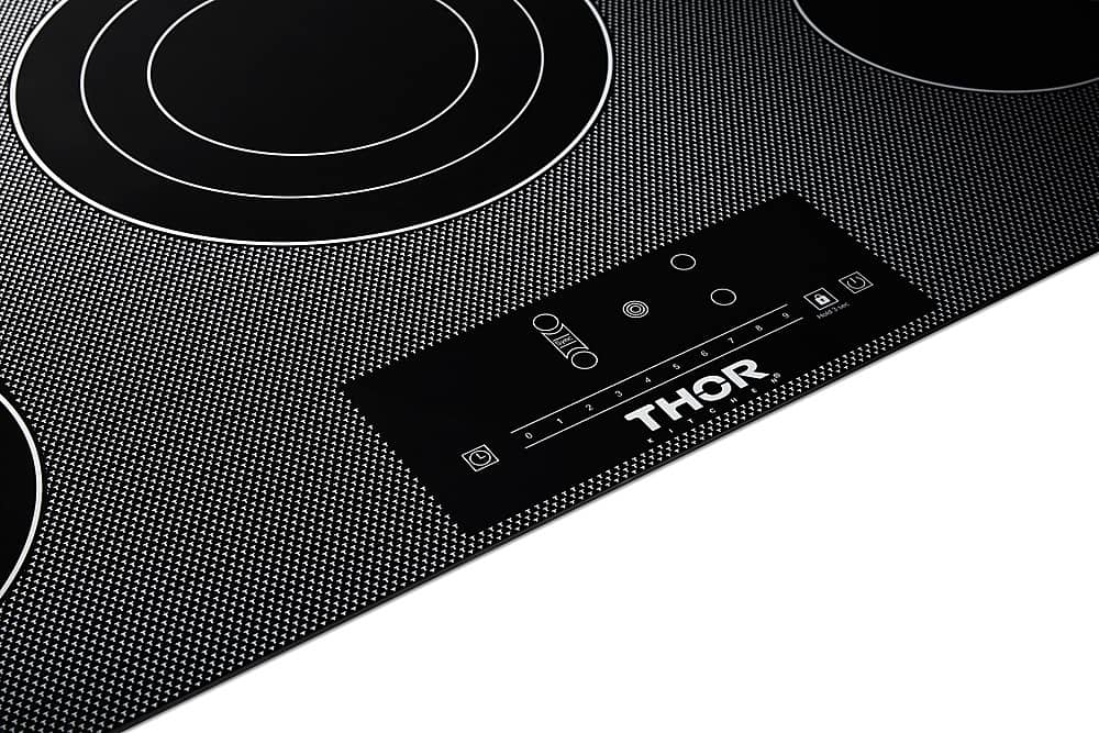 Thor Kitchen - 36 in. Wide 5 Element Electric Cooktop - Black Ceramic Glass