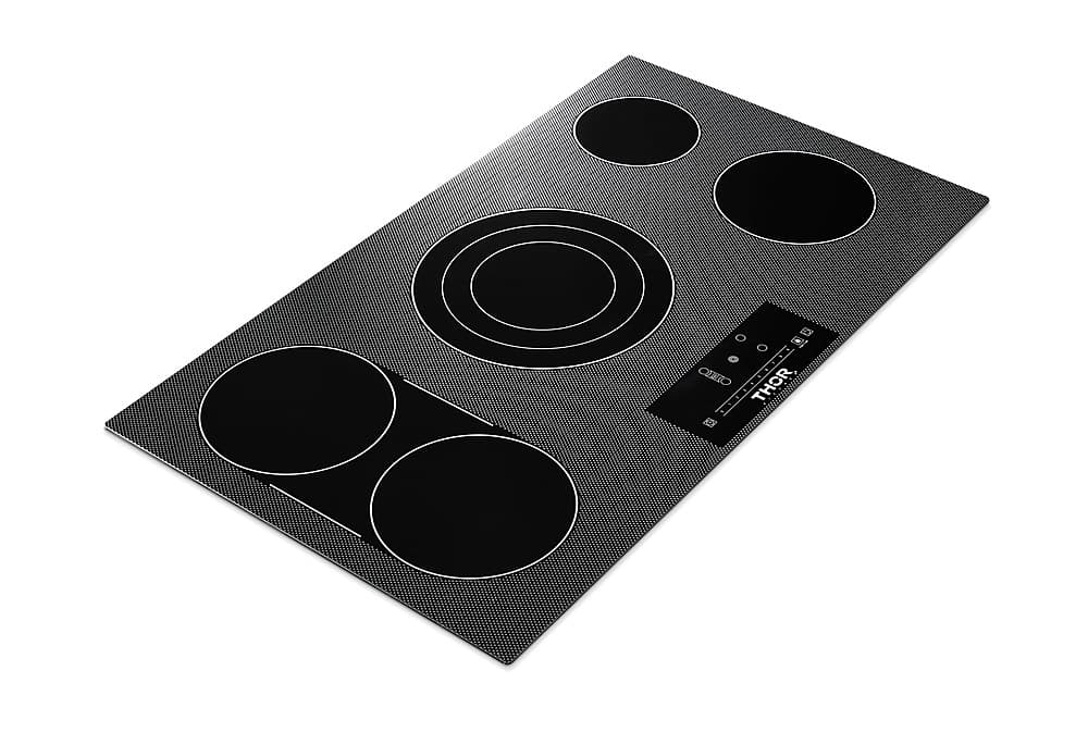 Thor Kitchen - 36 in. Wide 5 Element Electric Cooktop - Black Ceramic Glass