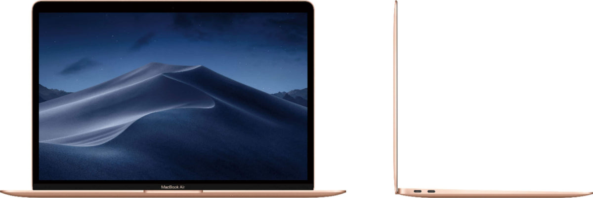 Apple - Geek Squad Certified Refurbished MacBook Air - 13.3" Retina Display - Intel Core i5 - 8GB Memory - 128GB Flash Storage - Gold